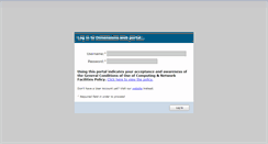 Desktop Screenshot of portal.dimensions-uk.org